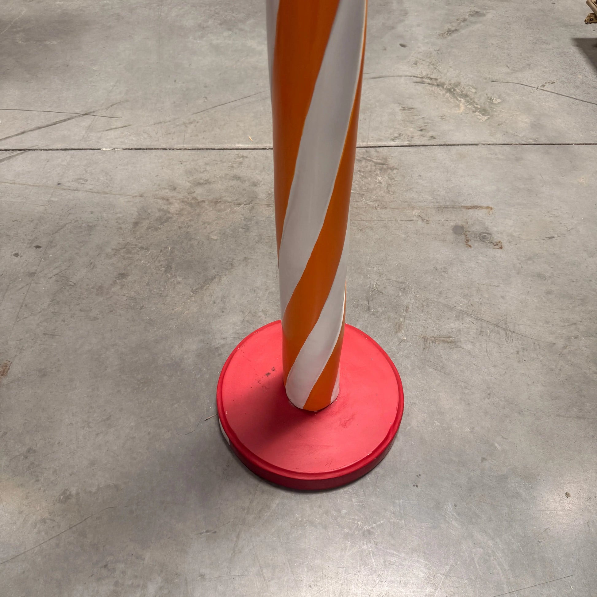 Orange Candy Stick Statue R0318O-S071-PT