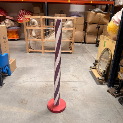 Purple Candy Stick Statue R0318PR-S071-PT