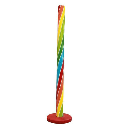 Rainbow Candy Stick Statue