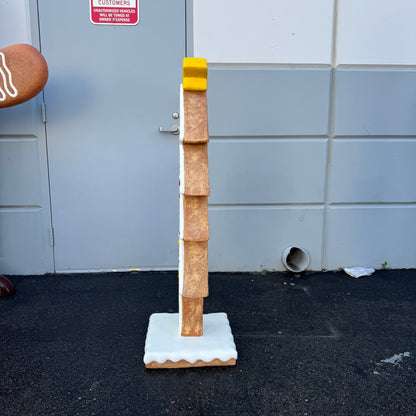 Small Gingerbread Christmas Tree Statue S0131-S097-PT