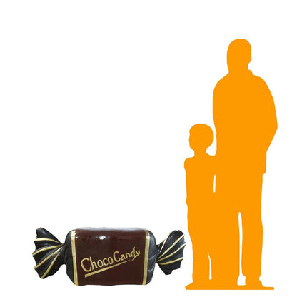 Brown Chocolate Candy Statue