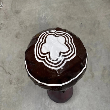 Medium Brown Lollipop Statue R0293BR-S116-PT