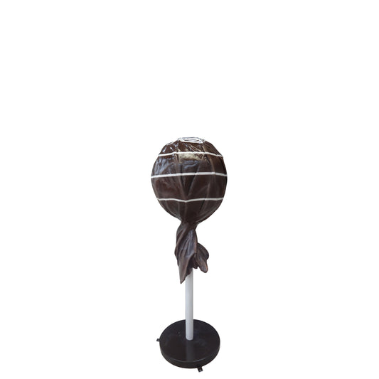 Medium Brown Lollipop Statue - LM Treasures Prop Rentals 
