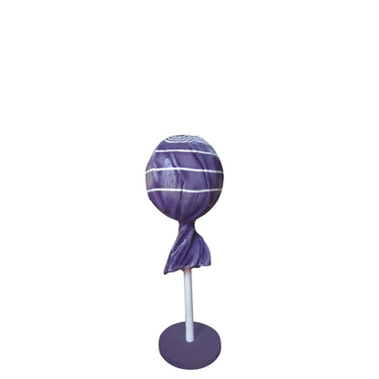 Medium Purple Lollipop Statue - LM Treasures Prop Rentals 