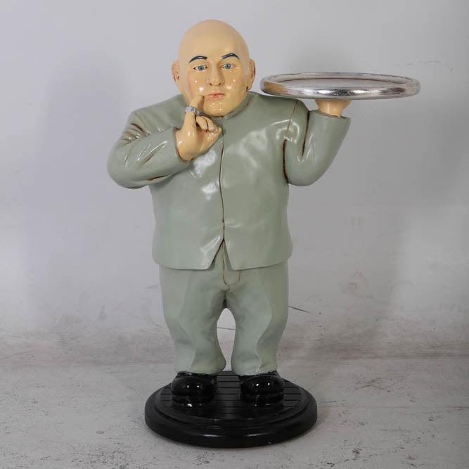 Baldy Mini Butler Small Statue