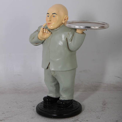 Baldy Mini Butler Small Statue