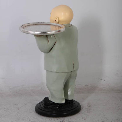 Baldy Mini Butler Small Statue