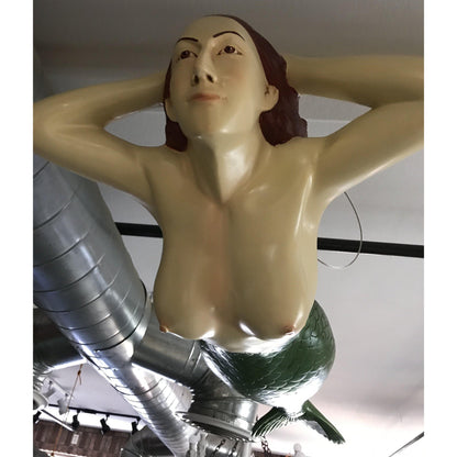 Hanging Mermaid Statue - LM Treasures Prop Rentals 