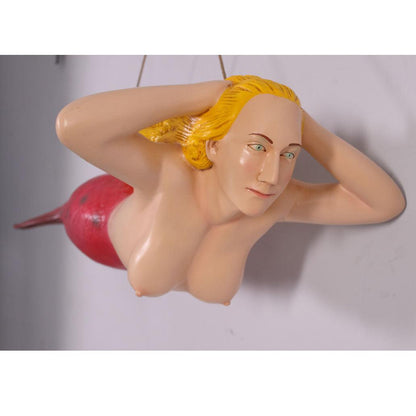 Hanging Mermaid Statue - LM Treasures Prop Rentals 