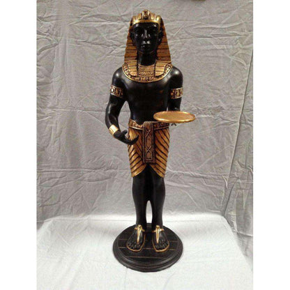 Egyptian Servant King Wine Holder Small Statue - LM Treasures Prop Rentals 