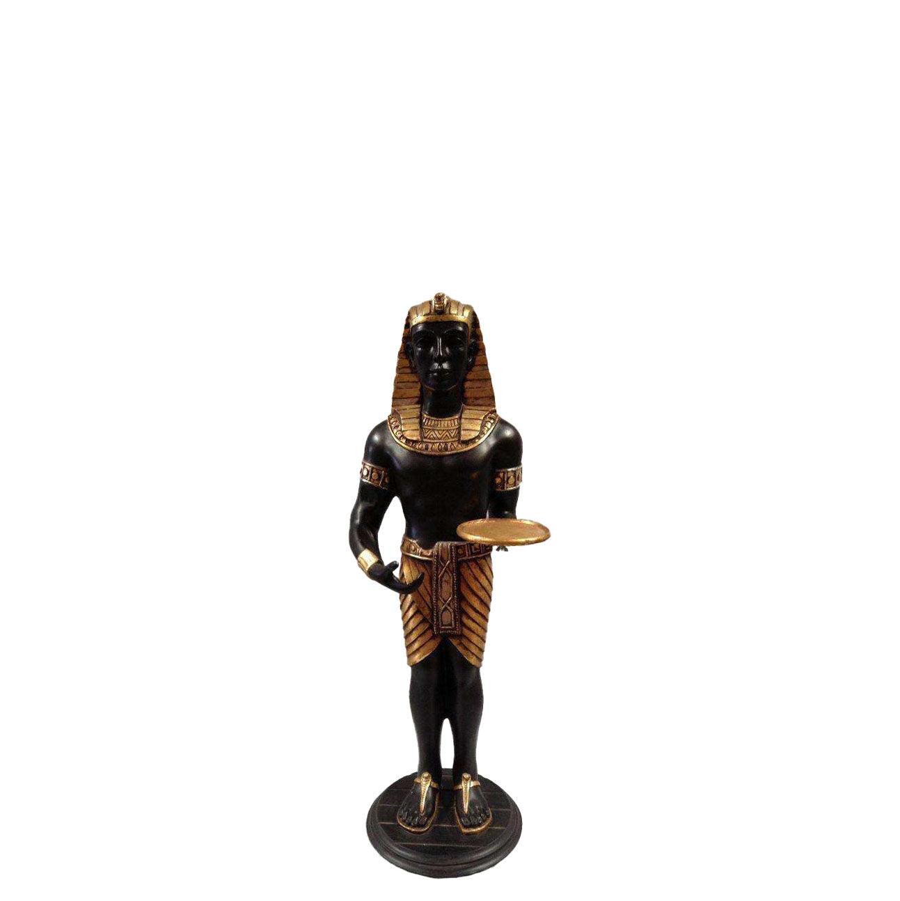 Egyptian Servant King Wine Holder Small Statue - LM Treasures Prop Rentals 
