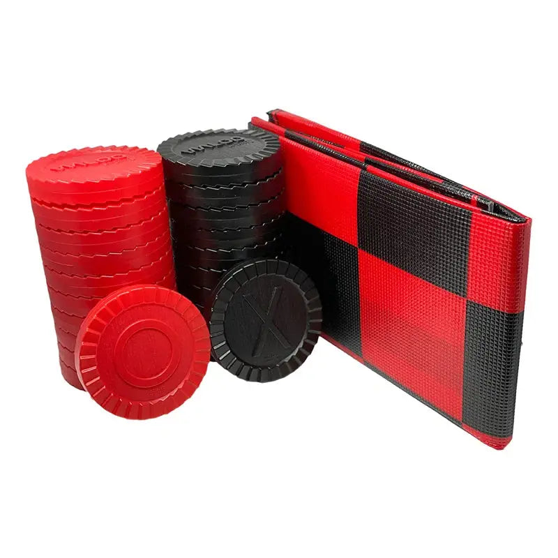Checkers Over Sized Board Game CheckersSet