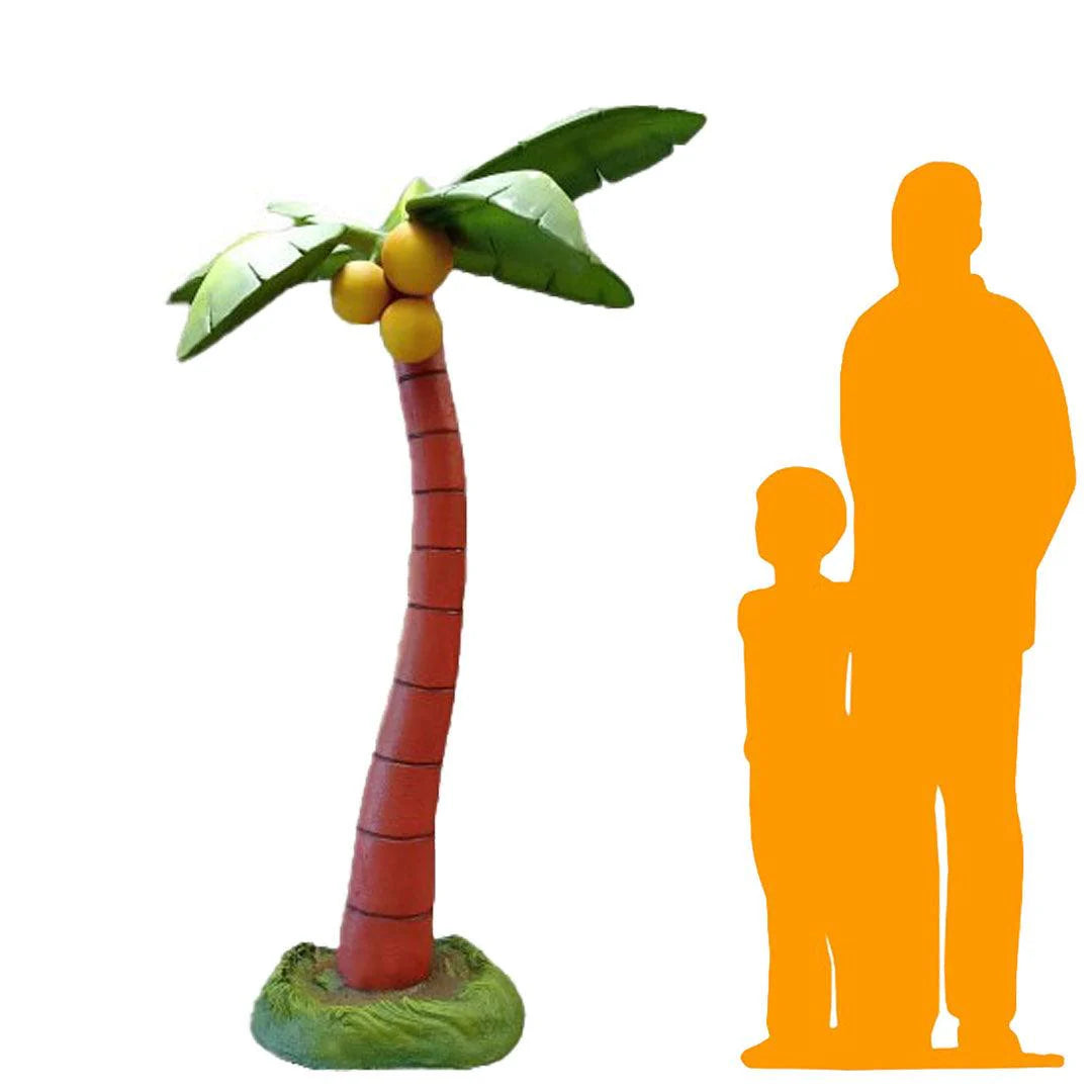 Coconut Tree Over Sized Statue