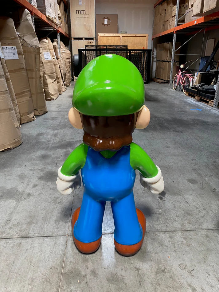 Small Classic Mario Jumper Boy Statue