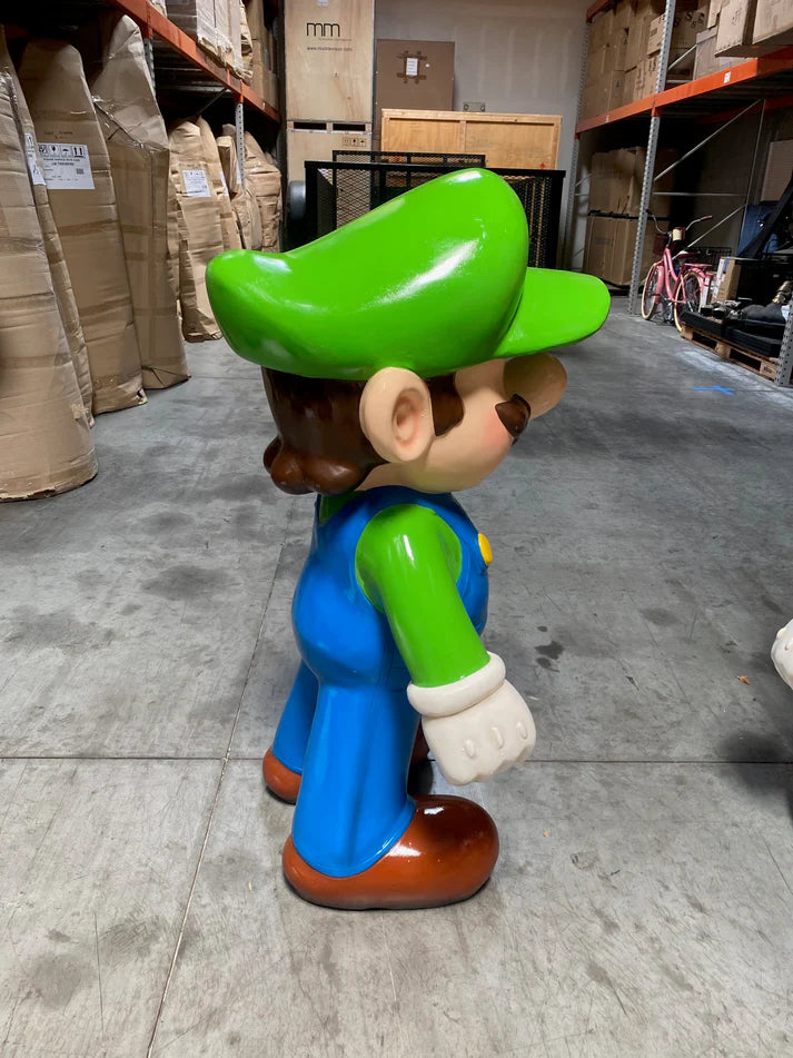 Small Classic Mario Jumper Boy Statue