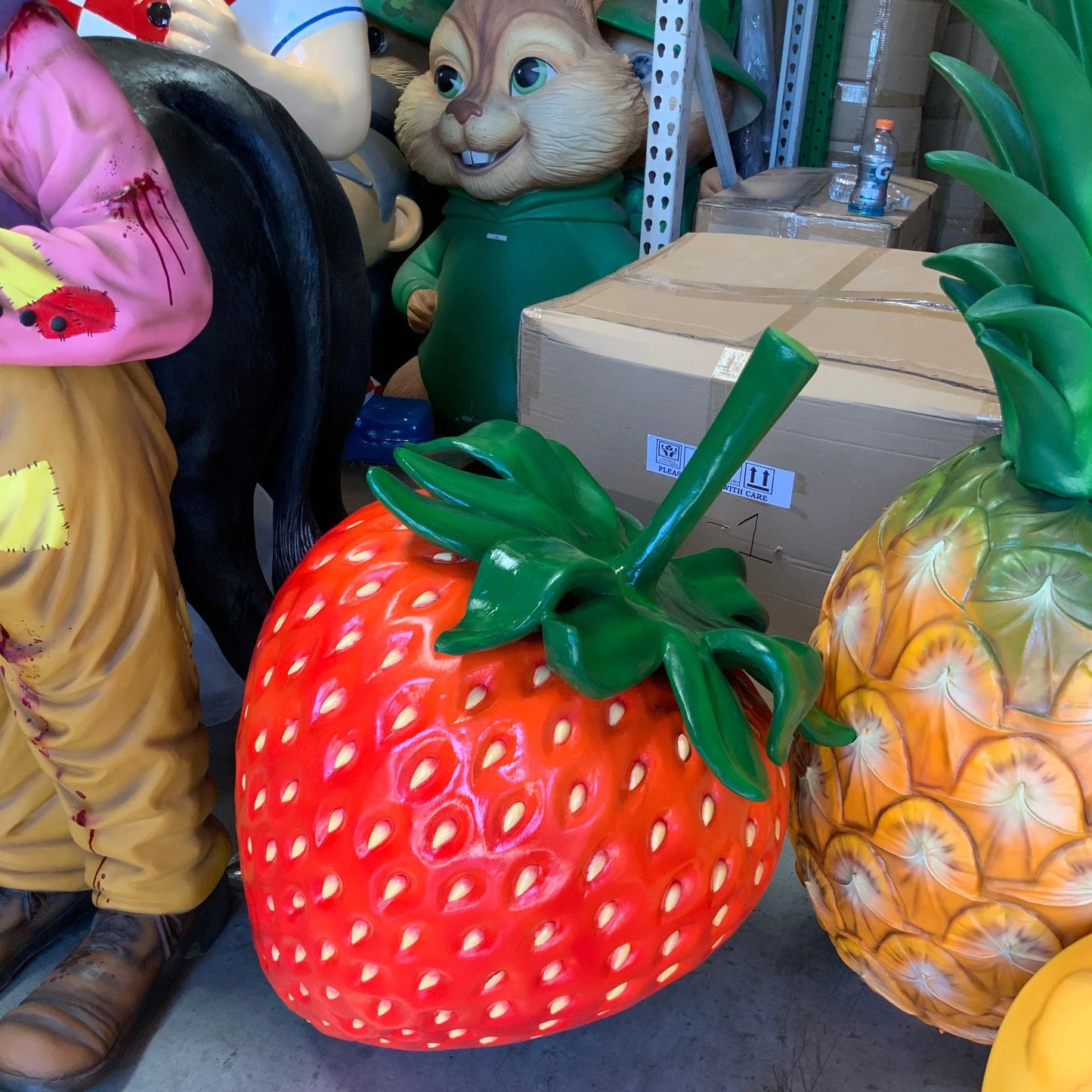 Strawberry Statue