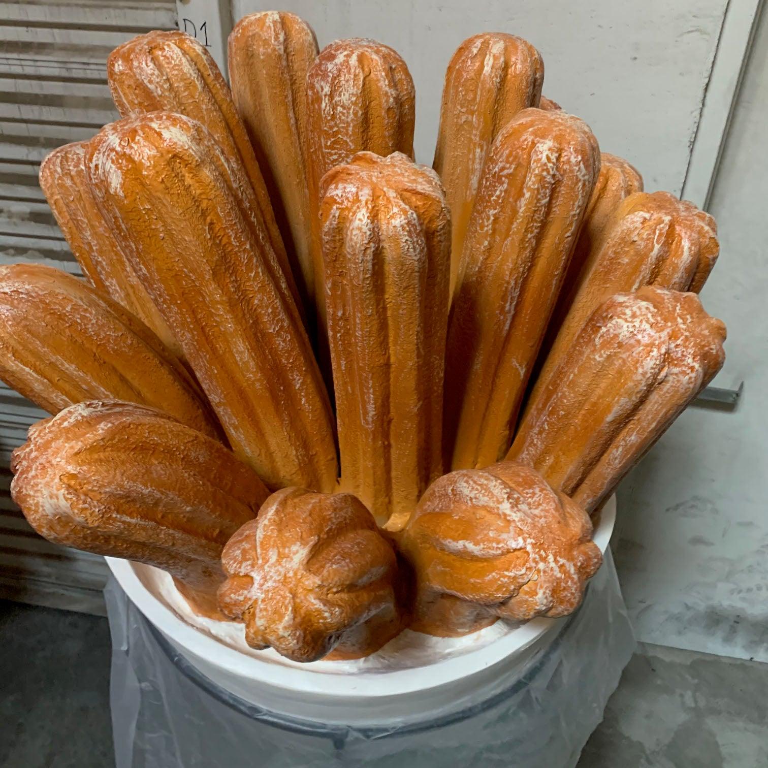 Churros On Stand Statue - LM Treasures Prop Rentals 