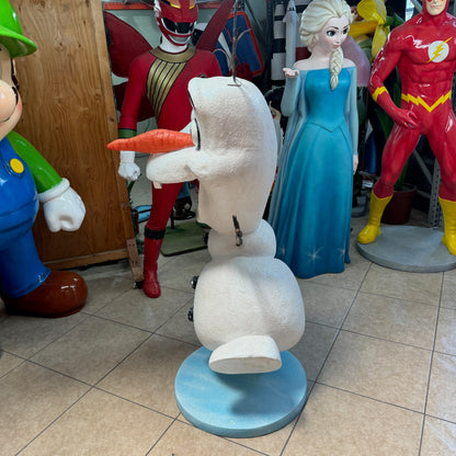 Ice Snowman Statue