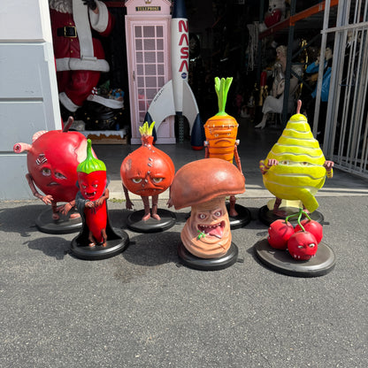 Evil Cherries Over Sized Spooky Fruit Statue