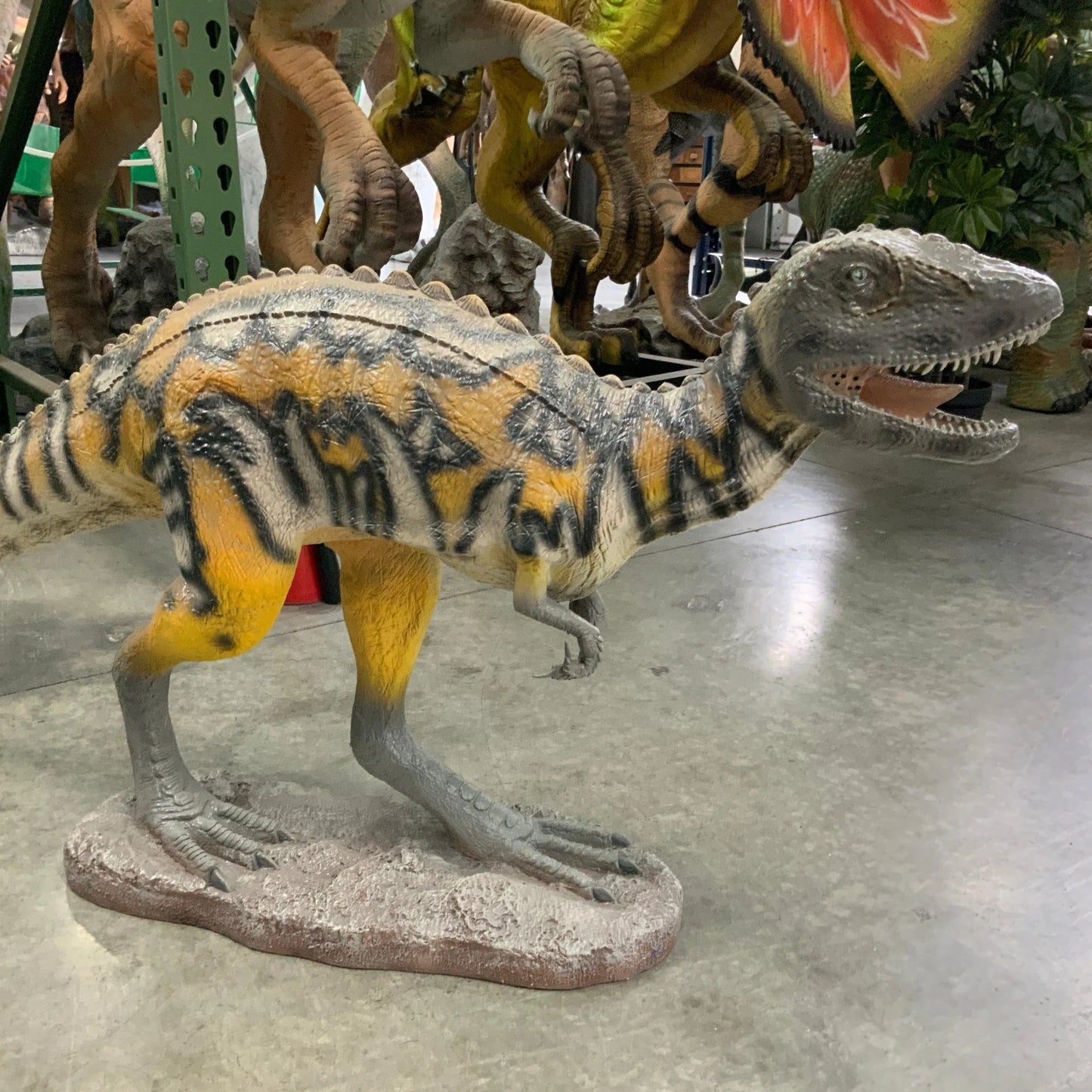 Baby Australovenator Life Size Statue