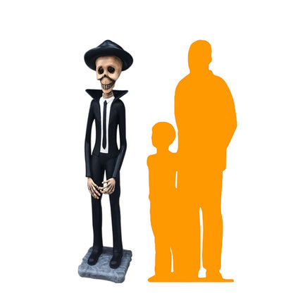 Skeleton Husband Statue