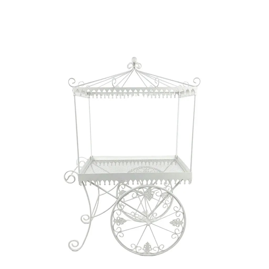 White Candy Cart CANDY-CART