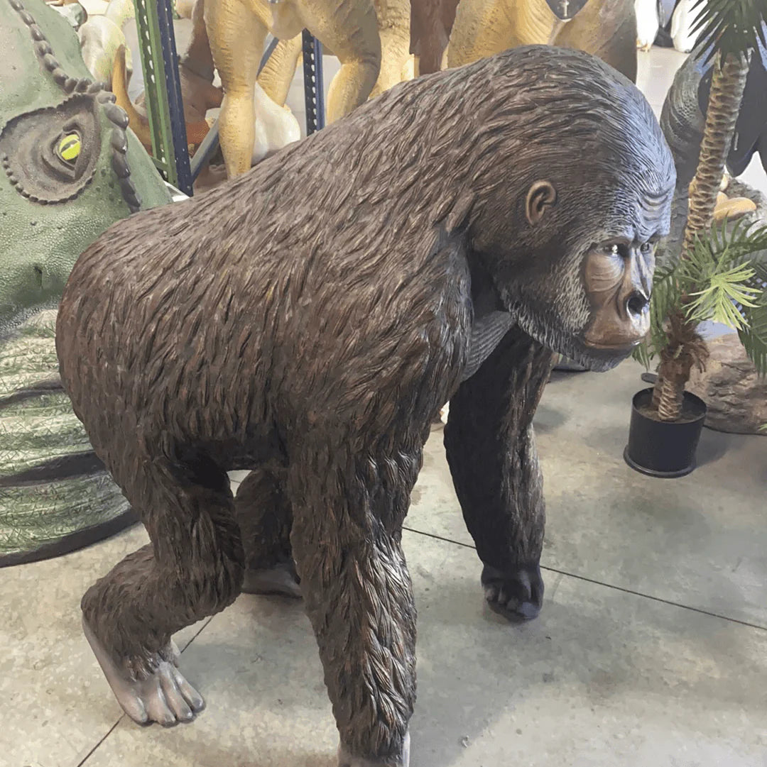 Standing Gorilla Statue