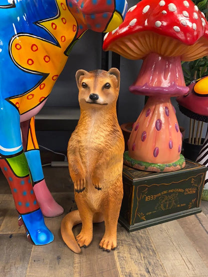 Mongoose Statue