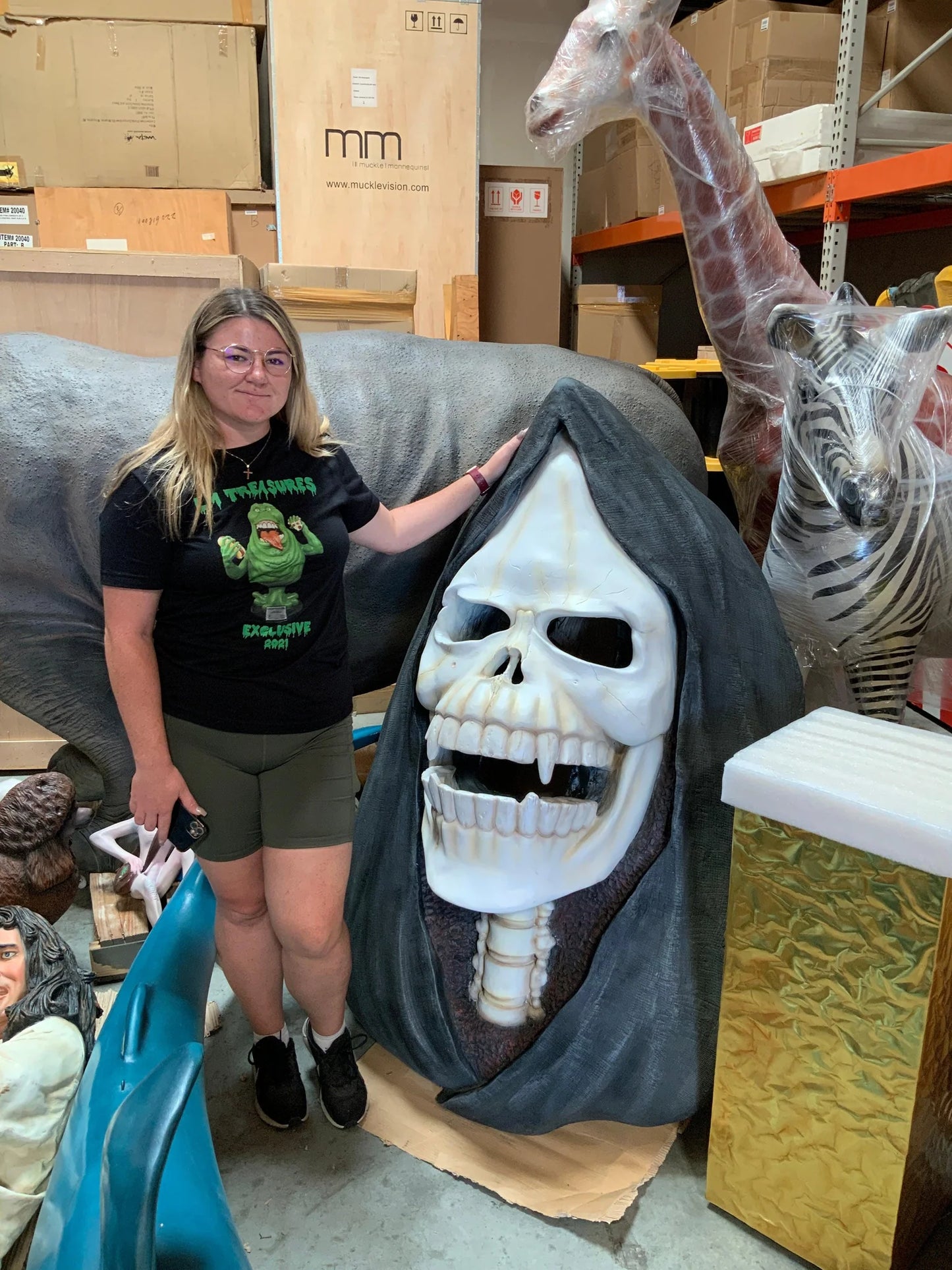 Soul Taker Head Wall Decor Statue