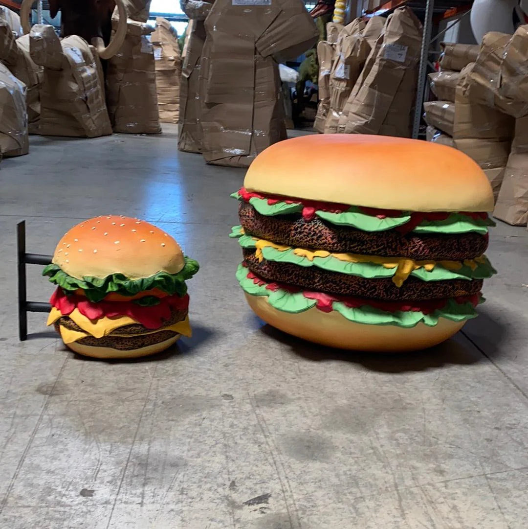 Small Cheeseburger Statue