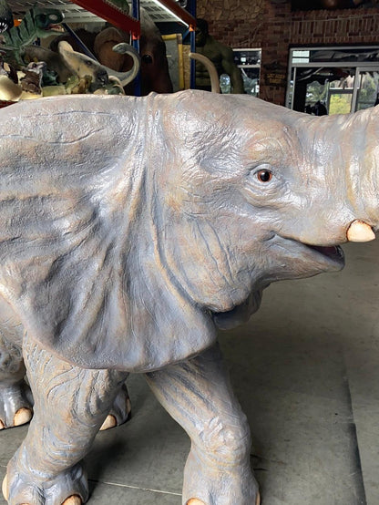 Walking Elephant Statue