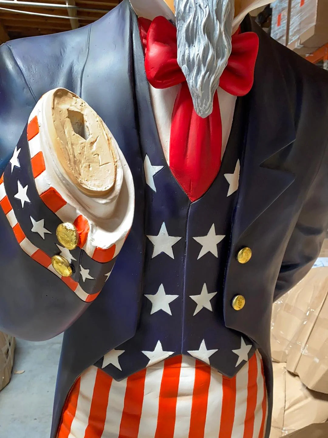 Uncle Sam Life Size Statue