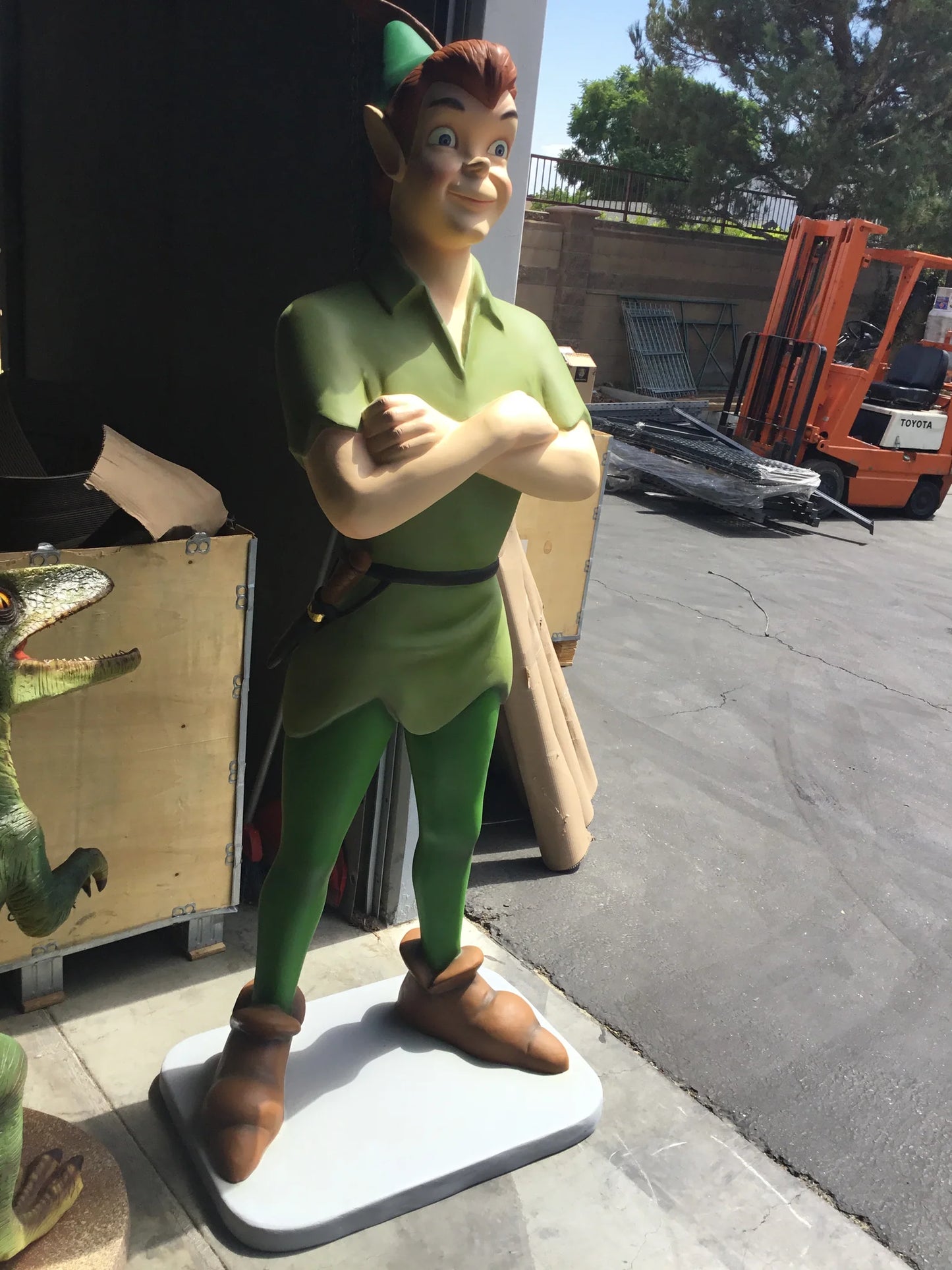 Adventure Boy Statue