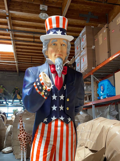 Uncle Sam Life Size Statue