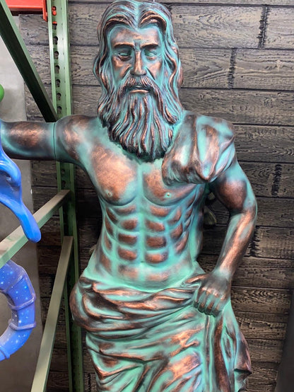 Poseidon King of the Sea Statue