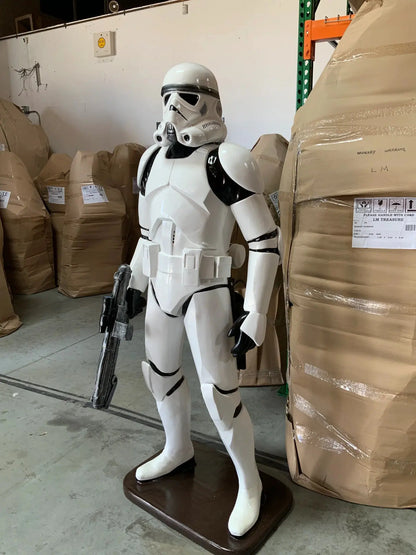 Standing Space Trooper Statue SH011-PH-A