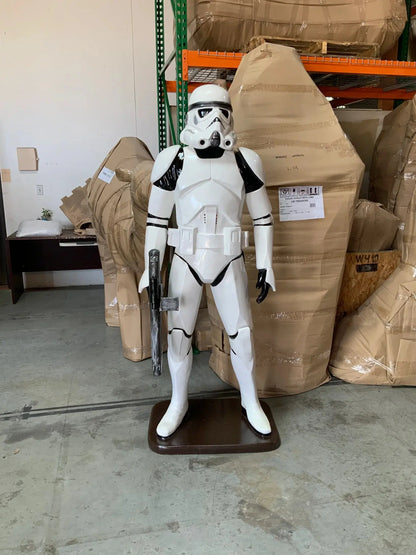 Standing Space Trooper Statue SH011-PH-A
