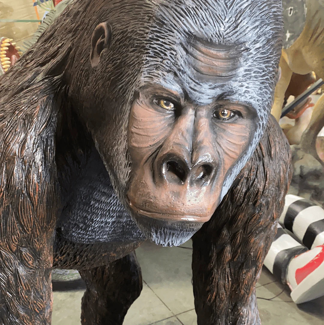 Standing Gorilla Statue