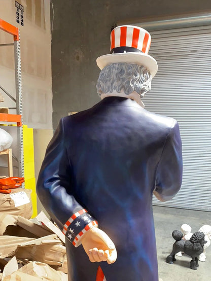 Uncle Sam Life Size Statue