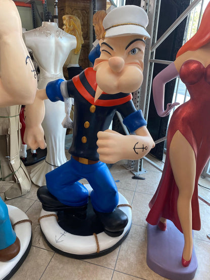 Sailor Guy Life Size Statue