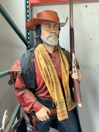 Cowboy With Shotgun Statue