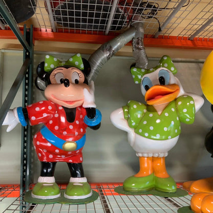 Cartoon Daisy White Duck Statue CC050-1022-AR