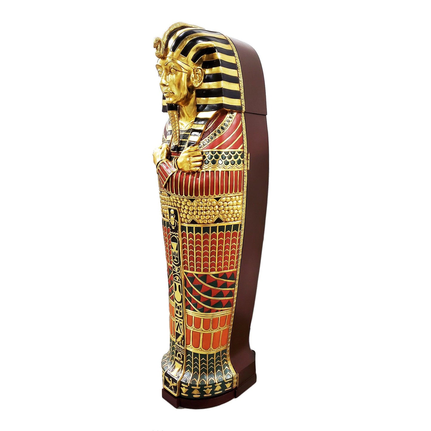 Egyptian King Tut Sarcophagus Statue