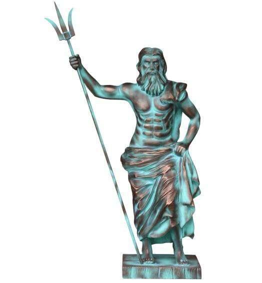 Poseidon King of the Sea - LM Treasures Prop Rentals 