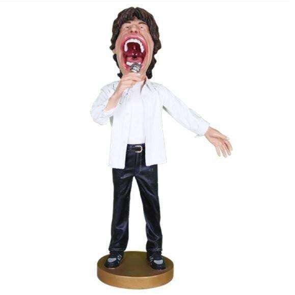 Cartoon Singer Jagged Life Size Statue