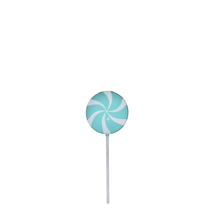 Small Twirl Mint Green  Lollipop Statue F0021-RLMG-P