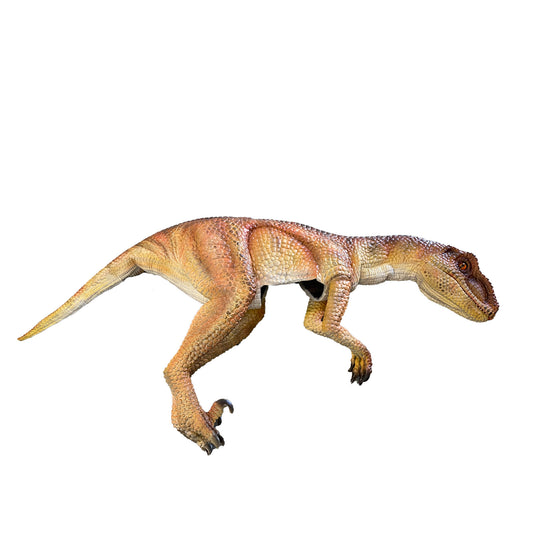 Orange Raptor Dinosaur Shoulder Puppet