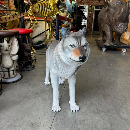 Wolf Statue