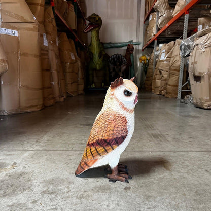 Owl Life Size Statue Prop - LM Treasures Prop Rentals 