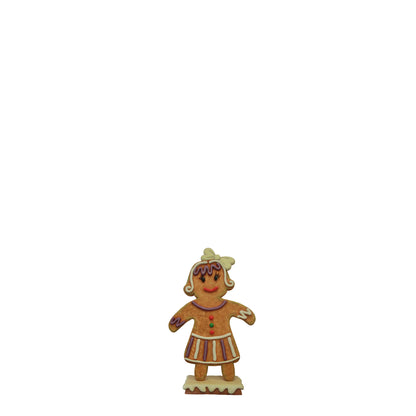Small Gingerbread Mama Statue - LM Treasures Prop Rentals 